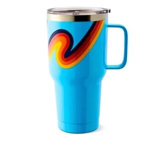 ALDI Gear 2023 28oz. Stainless Steel Travel Mug Tumbler Blue NEW  #aldigear